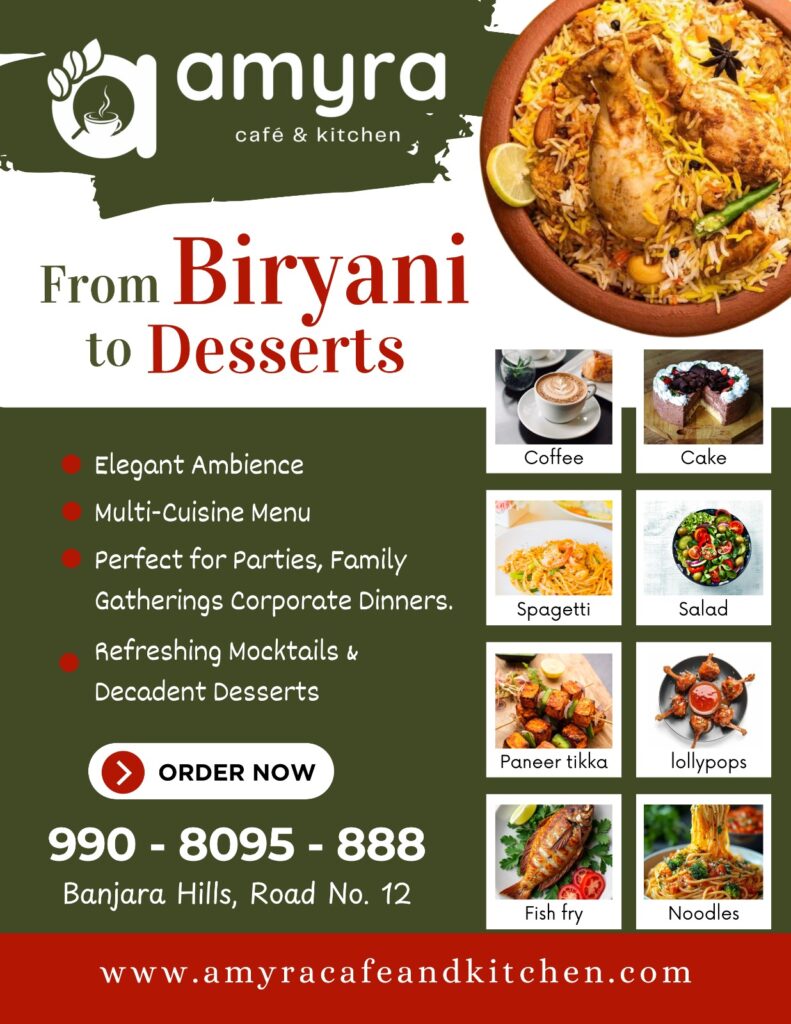 Romantic Cafés in Banjara Hills for Couples