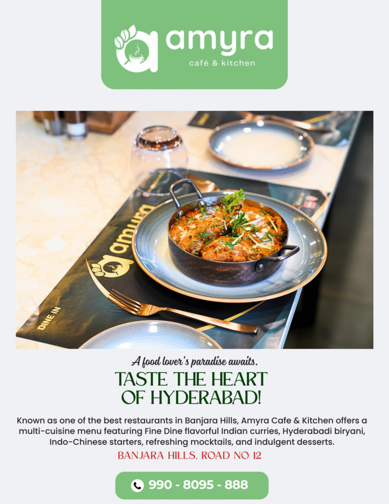 Top Restaurants near Jubilee Hills & Banjara Hills
