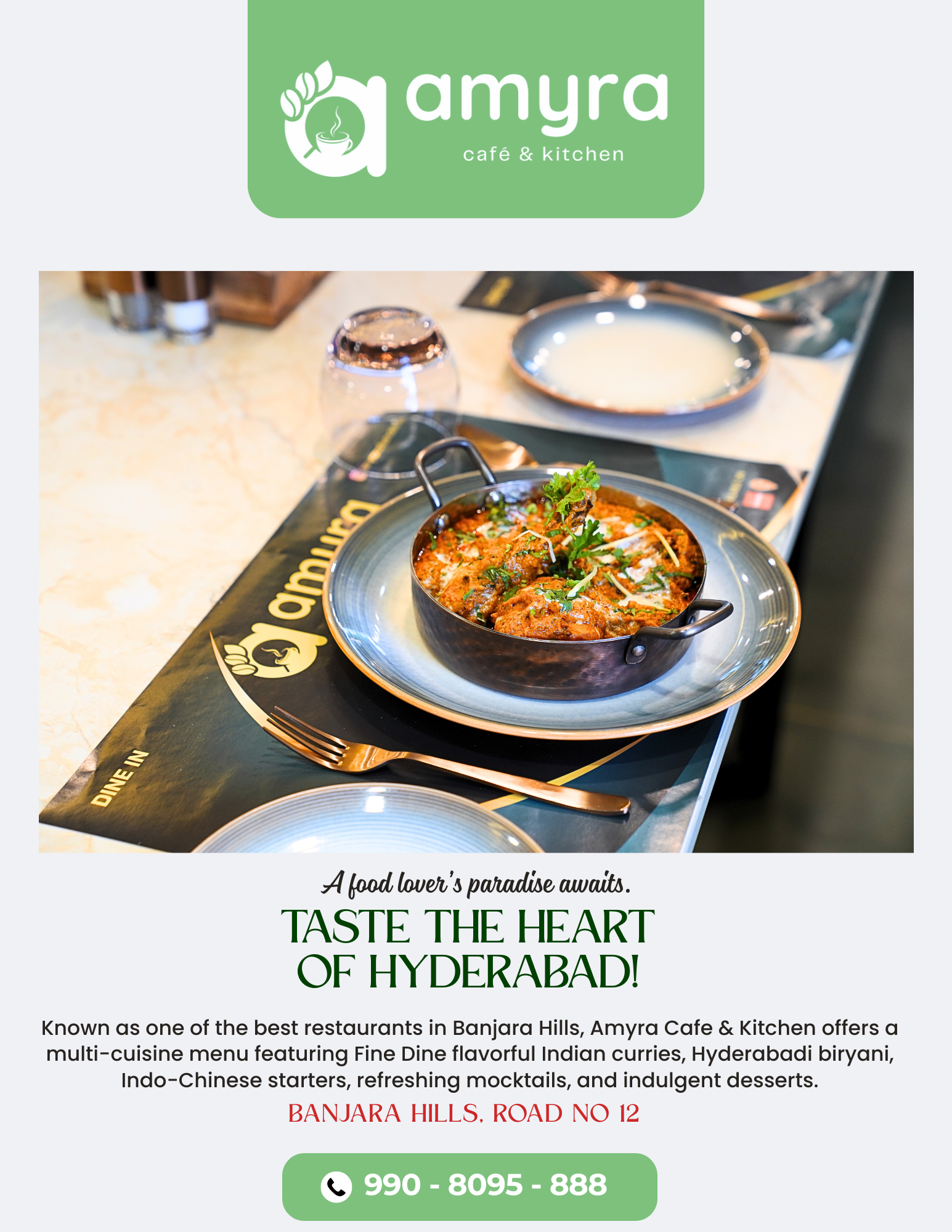 Top Restaurants near Jubilee Hills & Banjara Hills
