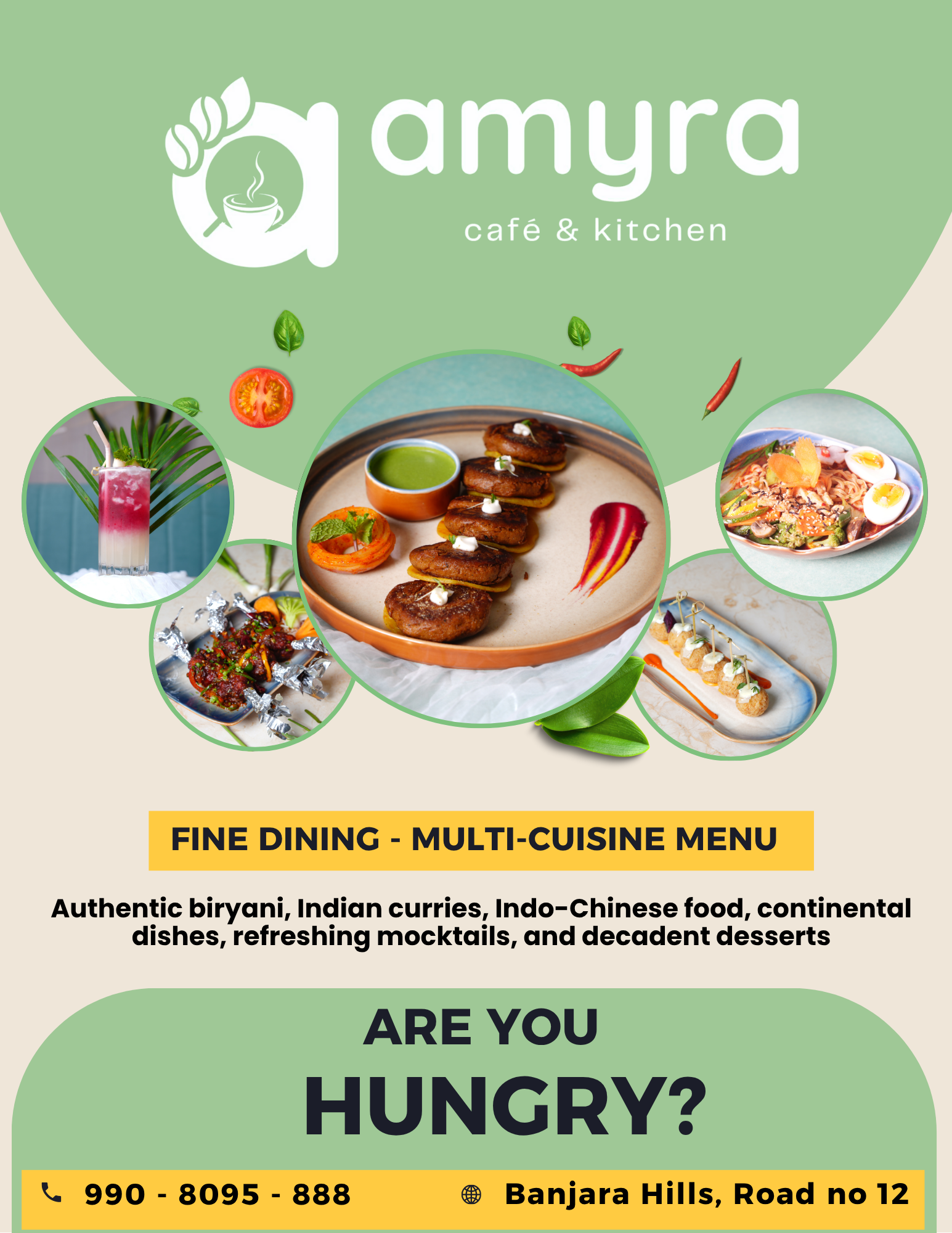 Family dinner restaurants in Banjara Hills